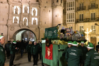 Recogida de juguetes de la Cofradía de la Santa Columna.