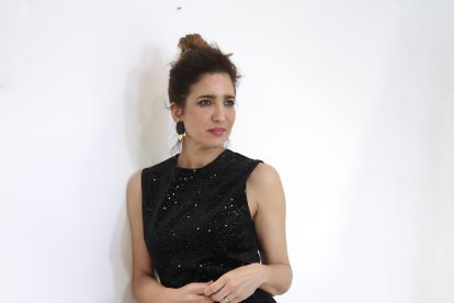 La actriz segoviana Lucía Jiménez, nominada a los premios Goya al mejor cortometraje de ficción por su debut como directora con 'El trono'.