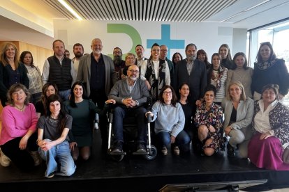 Foto de los participantes en el foro celebrado esta mañana.