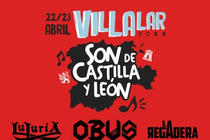 Cartel de la fiesta de Villalar organizada por el Ayuntamiento.