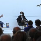 El escritor Juan José Millás y el paleontólogo Juan Luis Arsuaga presentan en el MEH su segundo libro conjunto. ICAL