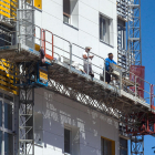 El sector de la construcción es el único que tiene más ocupados. Gana en el primer trimestre del año 1.100 trabajadores.