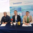 De izquierda a derecha, Roberto Rojo, Enrique García Agüera y Raúl Galán