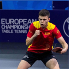 El burgalés durante el torneo de Croacia.