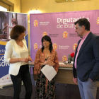 Cristina Merino, Inmaculada Sierra y Fernando Gómez en la presentación del ciclo 'Soledad Sonora'