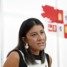 La secretaria de Organización del PSOE de Castilla y León, Ana Sánchez, en una imagen de archivo. -
