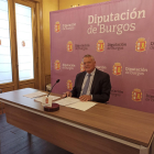 Lorenzo Rodríguez, portavoz en funciones de la Diputación de Burgos