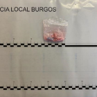 MDMA requisado por la Policía Local de Burgos a un joven de 23 años.