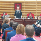 José Luis Concepción abre el curso judicial 2023-2024 en Burgos.