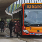 Los autobuses salían hacia gamonal, carretera de arcos y Plaza España de manera continua.