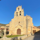 Iglesia de San Sebastián en Pesquera de Ebro.