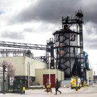 Imagen de la fábrica de Bridgestone en Burgos.