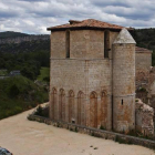 El corte al tráfico entre Covarrubias y Hortigüela arranca en el monasterio de San Pedro de Arlanza.