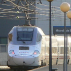 Estación de tren de Miranda de Ebro.