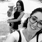 Tiempos felices en los que Lucía se reía con su hermana y su bebé