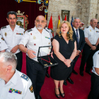 La Policía Nacional recibe la Medalla de Oro de la ciudad de Burgos.