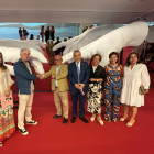 Presentación de la muestra 'Las manos mágicas' en el Museo de la Evolución Humana.