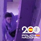 Imagen de una de las ladronas