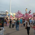 Imagen de la feria de atracciones de Aranda