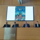 El consejero de Sanidad, Alejandro Vázquez, participó en la inauguración de las I Jornadas de Ingeniería Biomédica y de la Salud.