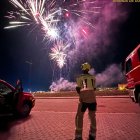 Imagen de los fuegos artificiales