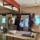 En el taller han participado los vecinos de Guzmán