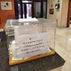 El buzón de sugerencias se encuentra todavía en la Casa de Cultura