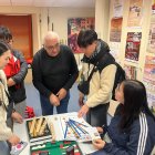 La delegación de alumnos coreanos ha visitado el Museo de Juegos Tradicionales de Aranda