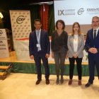 Carlos Rincón, Mª Carmen Castrillo, Eva Fernández Urbón y Benjamín Castro.