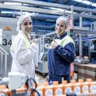 Trabajadores de Pascual en Aranda