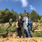 Pablo Arranz posa con su pareja y compañera Andrea Sanz