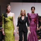 Raquel Tomillo en un momento del desfile.