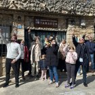 El eclipse solar parcial del 29 de marzo se pudo observar en Tamarón con gafas homologadas.