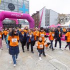 Imagen de la marcha por el Alzheimer.