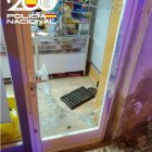 Imagen del comercio asaltado.