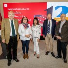 Instante de la presentación de la muestra en la Diputación de Burgos.