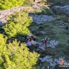 Rescate de una mujer tras caer en una cavidad en Merindades.