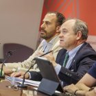 Tres de los cuatro concejales de Vox en el Ayuntamiento de Burgos hacen balance del ecuador del mandato.