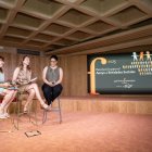 De izquierda a derecha: Asunción Ortega Villanueva, Fundación Conde Fernán Armentález de Melgar de Fernamental; Carmen Hernando de Domingo, Fundación Caja de Burgos; e Irene Menéndez Sadornil, Asociación Hechos.