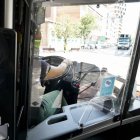 Autobús urbano en Valladolid.