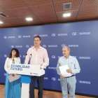 Inmaculada Sierra, Ángel Ibáñez y Ramiro Ibáñez.