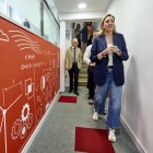 Isabel Blanco, en el centro de Mediacyl en Burgos.