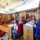 Instante del Pleno municipal de septiembre del Ayuntamiento de Burgos.