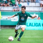 Aitor Buñuel, durante su etapa con el Racing de Ferrol.