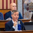 César Barriada, durante el último Pleno municipal.