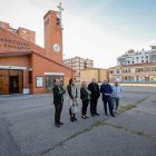 El espacio alrededor de la iglesia de El Salvador se convertirá en una plaza para uso de los vecinos con bancos y zonas verdes.