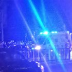 Accidente entre un patinete y un coche en la avenida de Cantabria el pasado viernes.