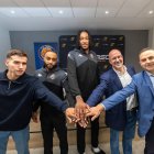 Javonte Brown y Marquis Jackson valoran su estreno con el Tizona tras la victoria ante Melilla.