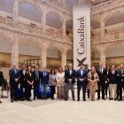 Ayala departió con los empresarios familiares de la provincia en un encuentro previo al XXVIII Congreso Nacional de la Empresa Familiar que se celebrará en Burgos.
