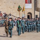 La Guardia Civil celebrando la festividad de la Virgen del Pilar 2025 en Burgos.